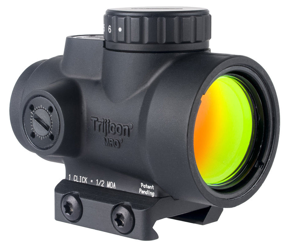 Trijicon 2200301 MRO SD 1x25mm Black Sealed Reflex Sight 2 MOA Red Dot Low Mount