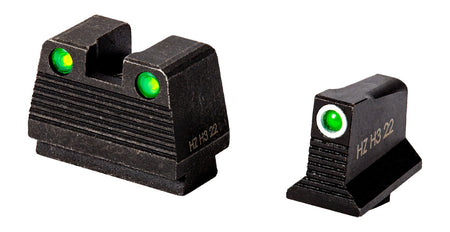 HIVIZ N2 Night Sight Set GMNG21-1 for Glock Models