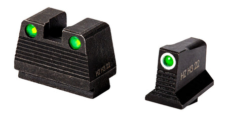 HIVIZ N2 Night Sight Set GMNG21-3 for Glock Models