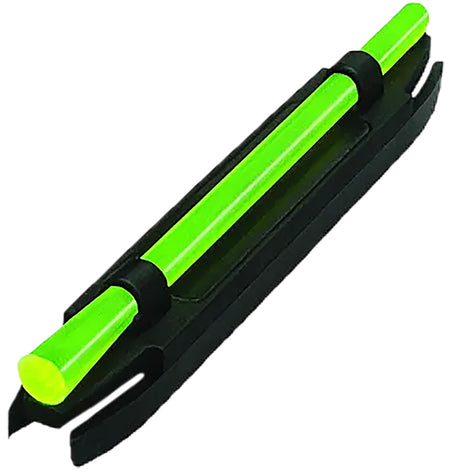 HiViz S200-R S-Series Magnetic Shotgun Front Sight Interchangeable Green Red Fiber Optic Ultra Narrow Rib
