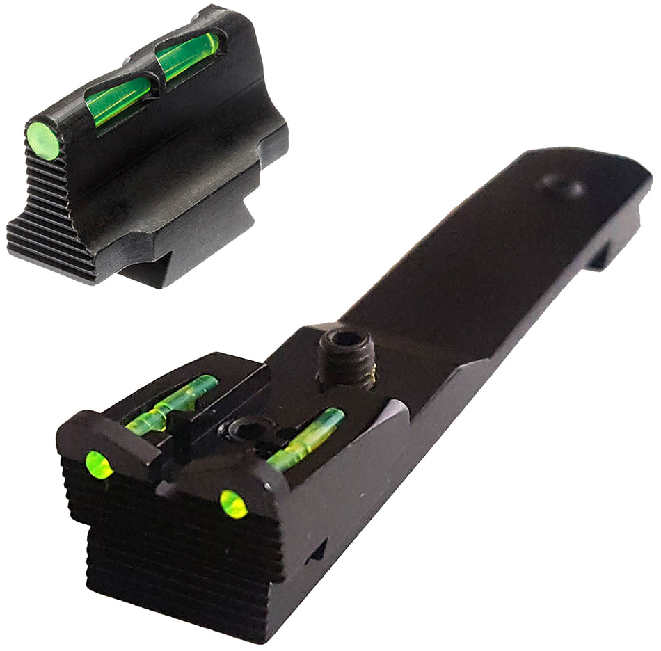 HiViz HHVS620 LiteWave Adjustable Front Rear Sight Set Green Red White for Henry H009 AW Models