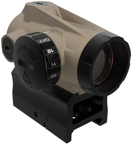 Sig Sauer Romeo-MSR Second Generation Compact FDE 1x20mm 2 MOA Red Dot with Riser