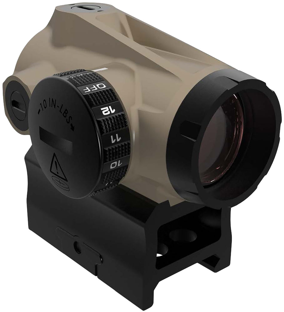 Sig Sauer Romeo-MSR Second Generation Compact FDE 1x20mm 2 MOA Red Dot with Riser