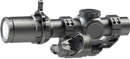 Sig Sauer Tango-MSR SOTMC61000-R1 1-6x24mm 30mm Black Illuminated BDC6 Reticle Scope & Romeo1 Combo
