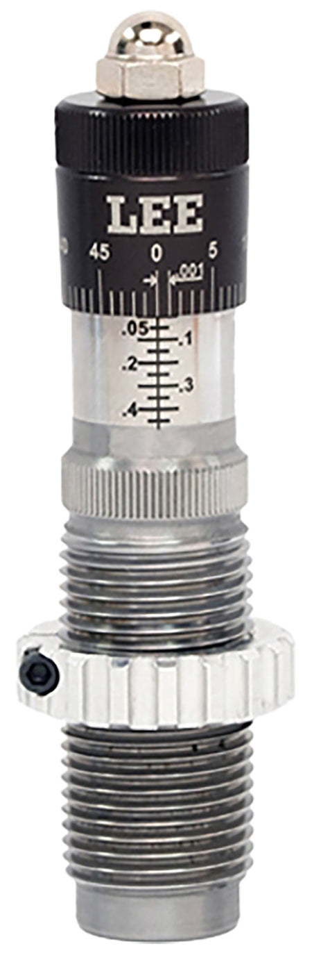 Lee Precision Micrometer Seating Die Black/Clear .308 Winchester Rifle