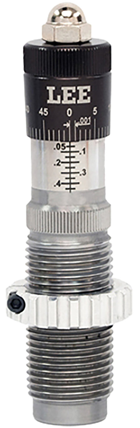 Lee Precision Micrometer Seating Die Black/Clear 6.5 Creedmoor Rifle