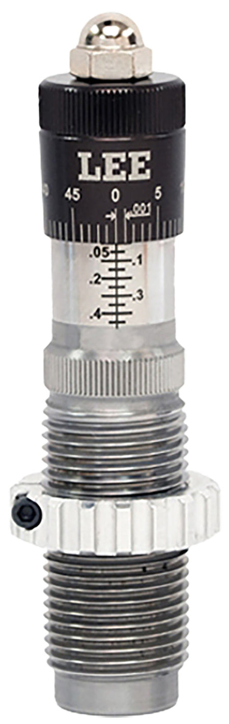 Lee Precision Micrometer Seating Die Black/Clear 6mm Creedmoor Rifle