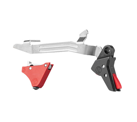Timney Alpha Competition Drop-In Red Trigger Compatible with Glock Gen 5 Large