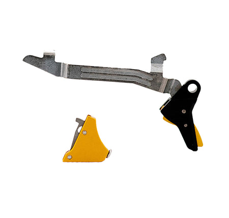 Timney Alpha Competition Drop-In Gold Trigger Compatible with Glock Gen 5 Large