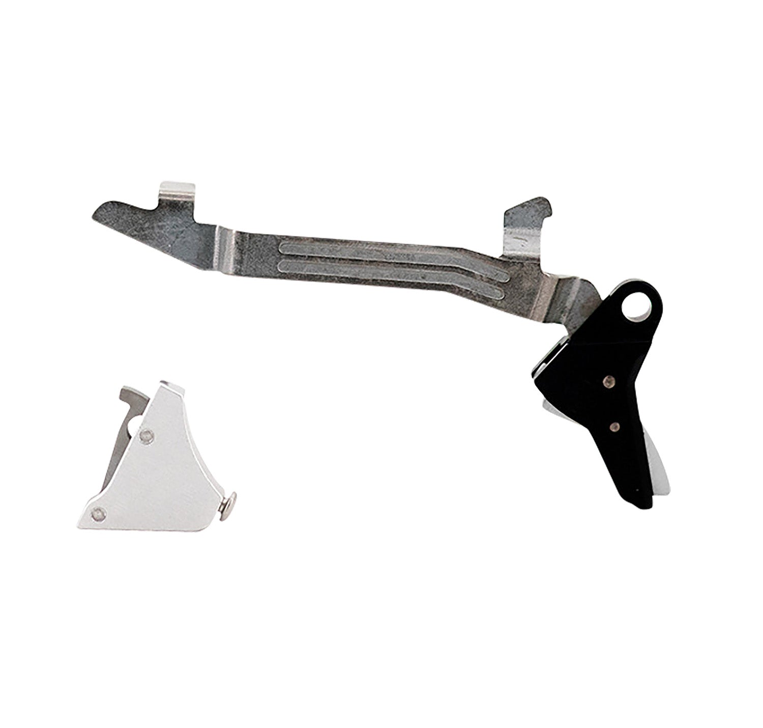 Timney Alpha Competition Drop-In Silver Trigger 10mm/45 ACP Compatible with Glock Gen 5 Large Frame