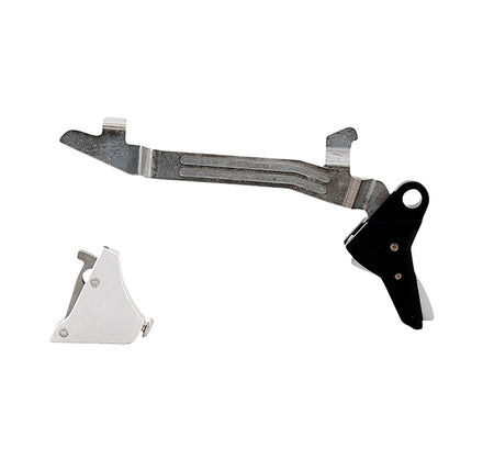 Timney Alpha Competition Drop-In Silver Trigger 10mm/45 ACP Compatible with Glock Gen 5 Large Frame