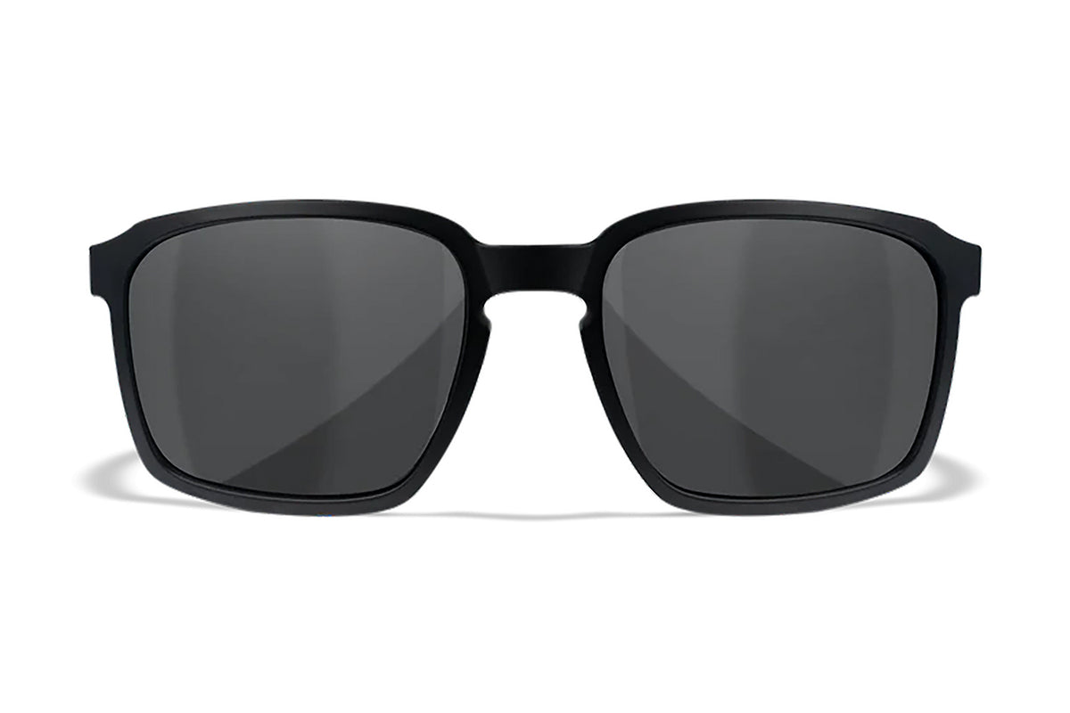 Wiley X AC6ALF02 Alfa Ballistic Sunglasses – Smoke Gray Lens, Matte Black Polycarbonate Frame