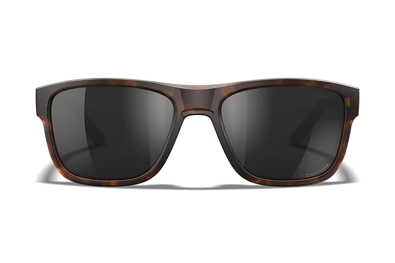 Wiley X AC6OVN15 Ovation Ballistic Sunglasses – Black Mirror Lens, Matte Tortoise Polycarbonate Frame