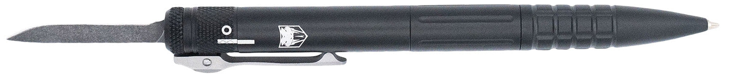 CobraTec CNCOTFPBLKGEN2 Gen II OTF Pen Knife Black Aluminum D2 Steel 1.75" Blade