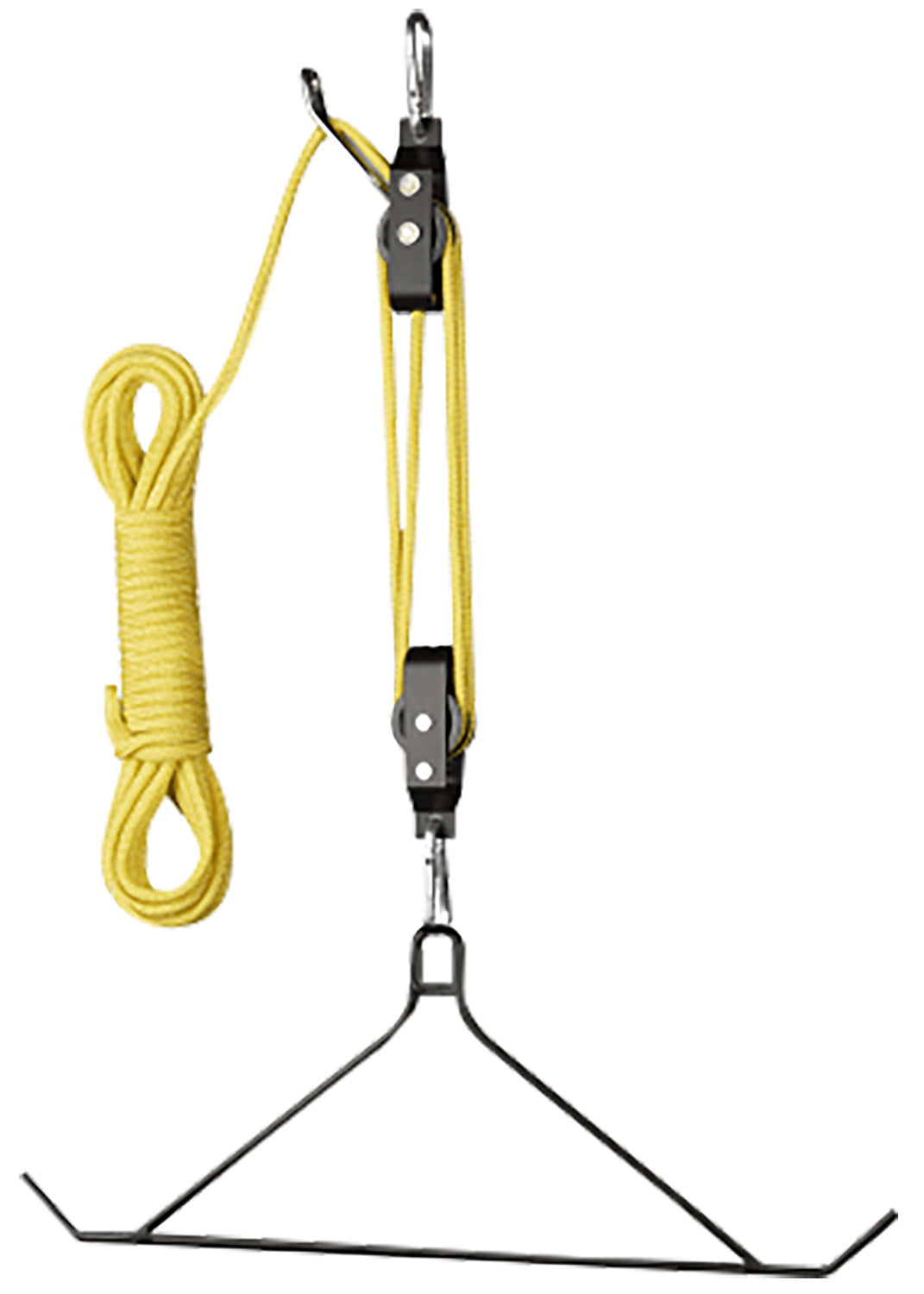 Hunters Specialties HS-00645C 4-Pulley Lift System 40-Foot Rope 600 lb Game Hoist