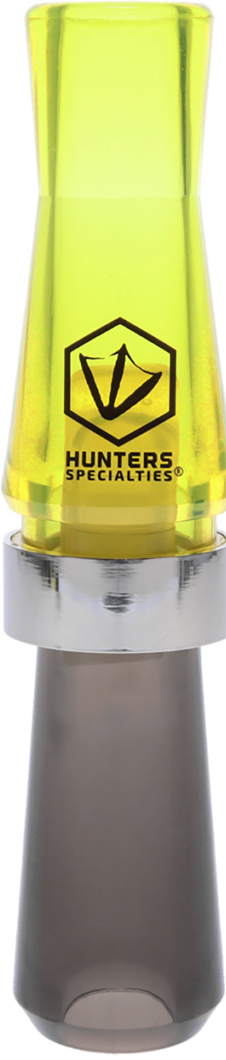Hunters Specialties HS-WF-SRGC E-Z-E Plucker Goose Short Reed Call Black and Yellow