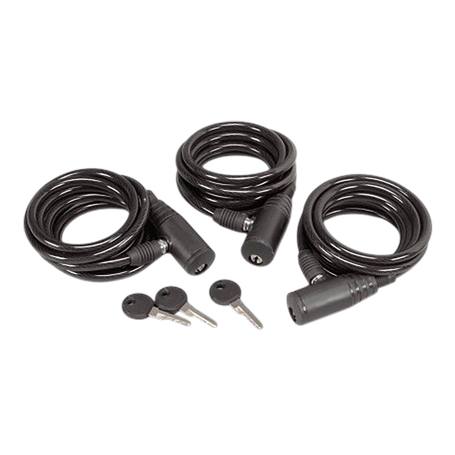 Hunters Specialties HS-00608 Tree Stand Cable Lock Black 6 Ft 3 Pack