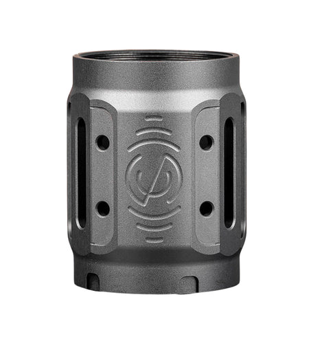 SilencerCo MAAD Brake 2.0 Bravo AC5449 Black Anodized Aluminum 1.68" Diameter