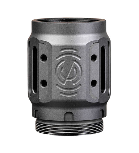 SilencerCo MAAD Brake 2.0 Charlie AC5451 Black Anodized Aluminum 1.68" Diameter