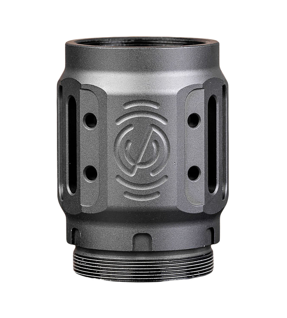 SilencerCo MAAD Brake 2.0 Charlie AC5451 Black Anodized Aluminum 1.68" Diameter