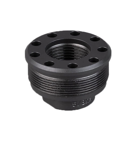 SilencerCo AC822 Alpha Suppressor Direct Thread Mount 9/16"x24 Black