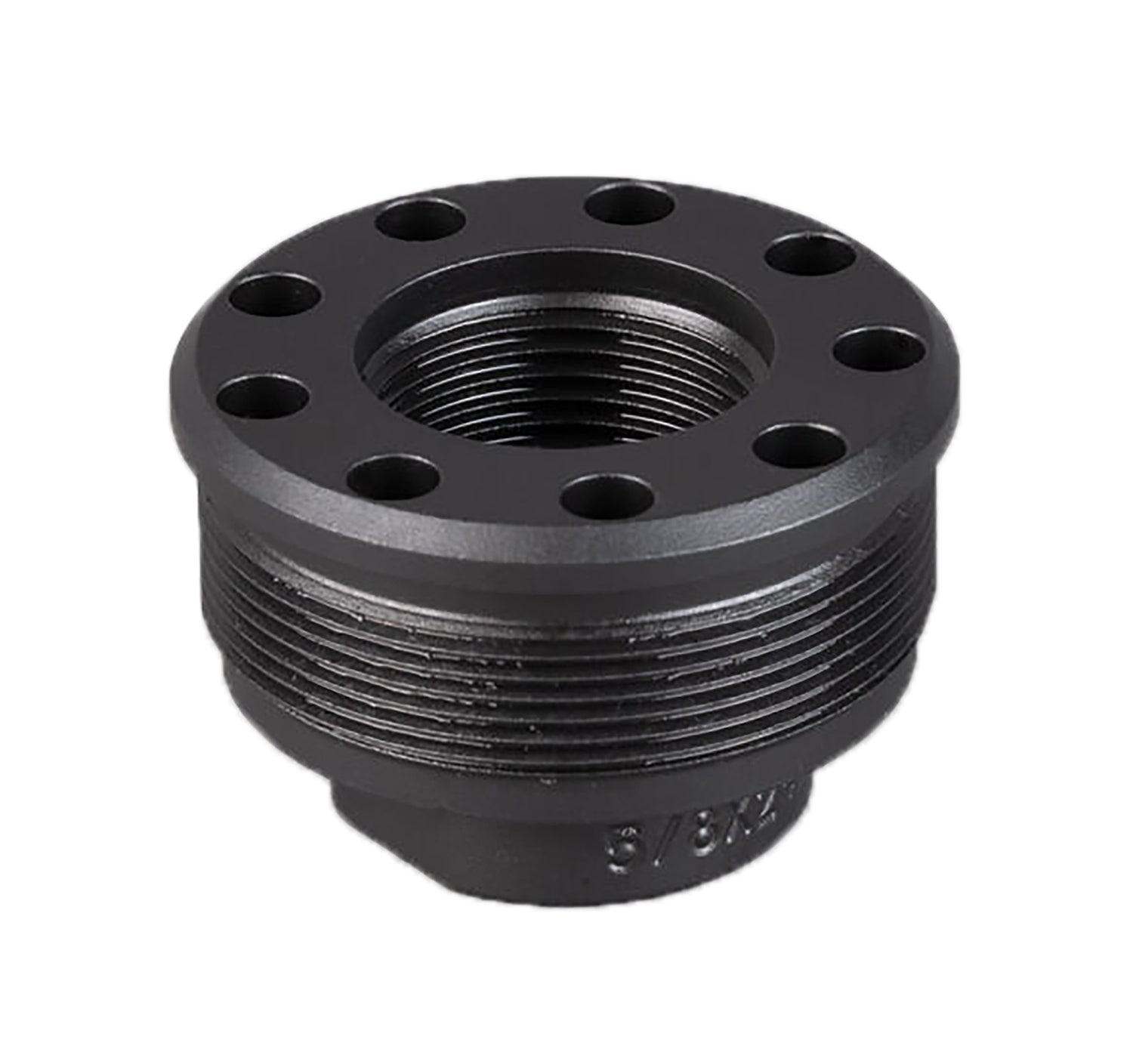 SilencerCo AC2629 Alpha Suppressor Direct Thread Mount M13x0.75 Black