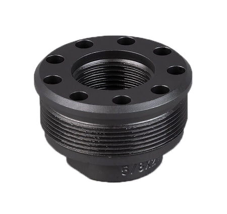 SilencerCo AC2629 Alpha Suppressor Direct Thread Mount M13x0.75 Black