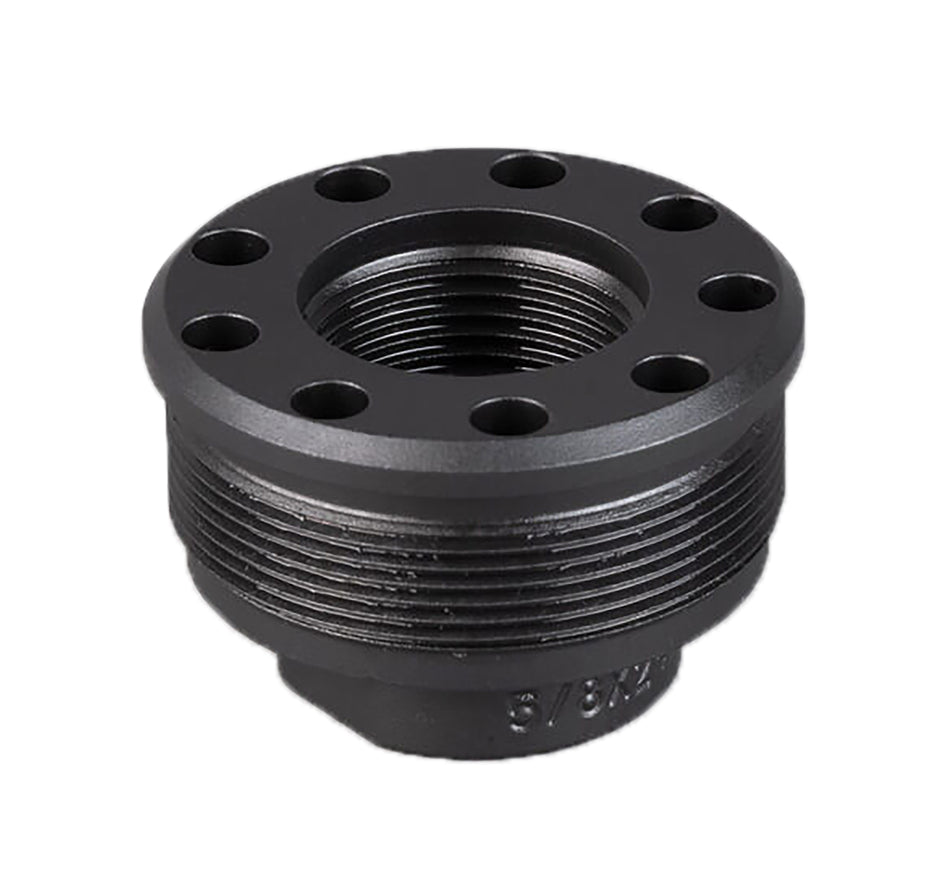 SilencerCo AC2629 Alpha Suppressor Direct Thread Mount M13x0.75 Black
