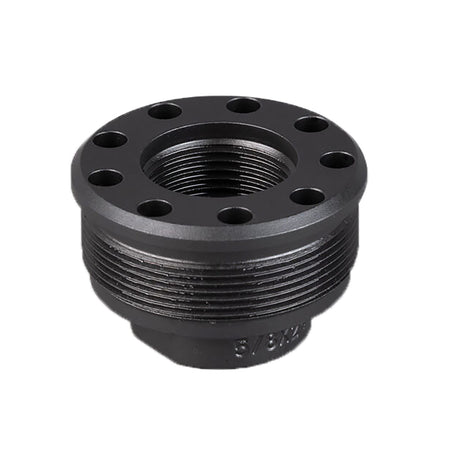 SilencerCo AC837 Alpha Suppressor Direct Thread Mount M18X1 Black