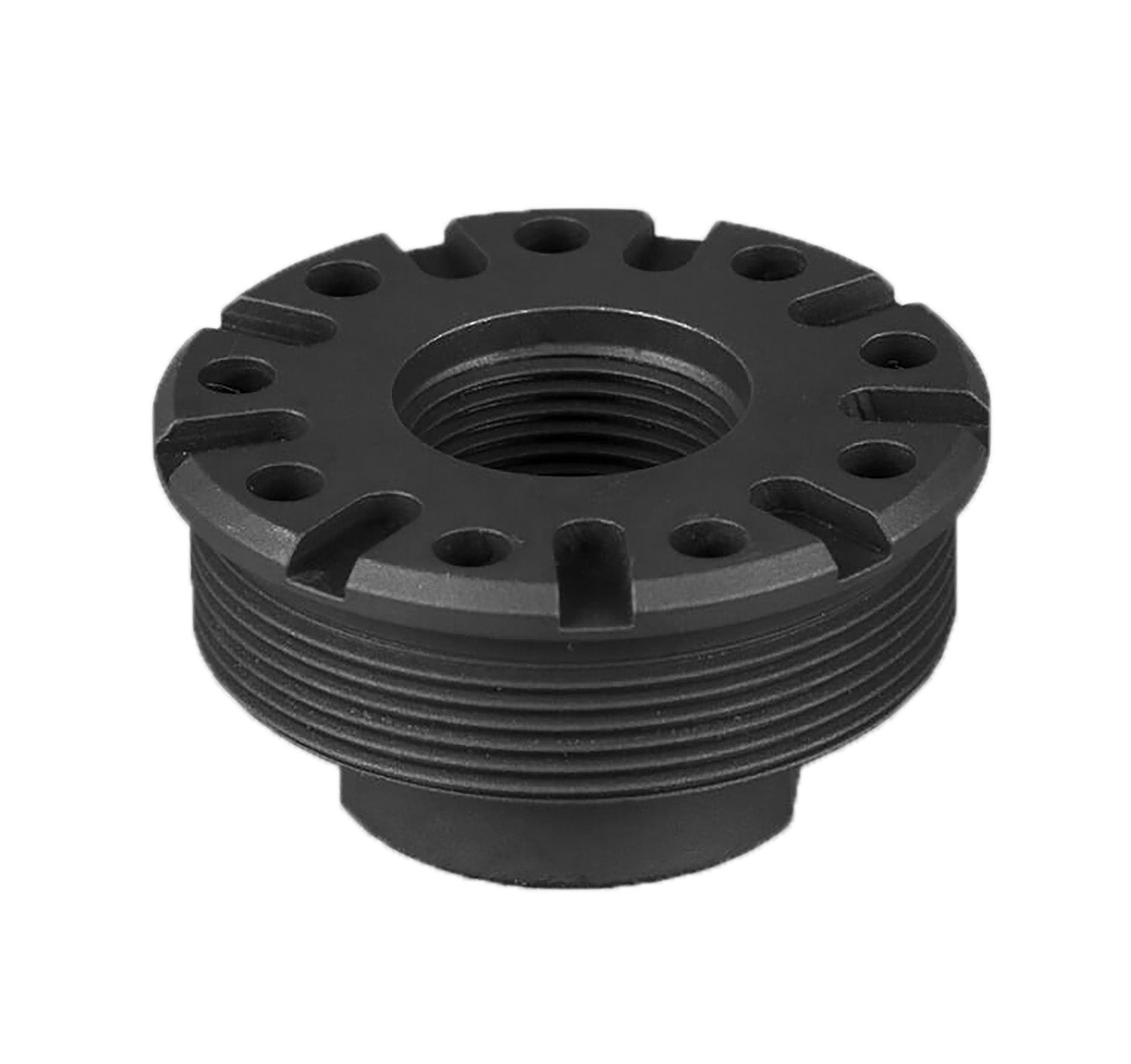 SilencerCo AC668 Bravo Suppressor Direct Thread Mount 3/4"x24 Black