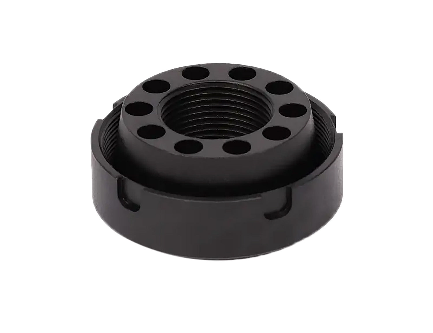SilencerCo AC4741 Charlie Suppressor Direct Thread Mount 11/16"x24 Black