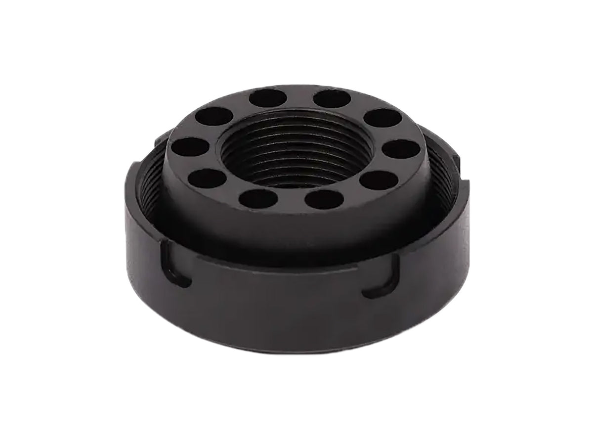 SilencerCo AC4744 Charlie Suppressor Direct Thread Mount 9/16"x24 Black