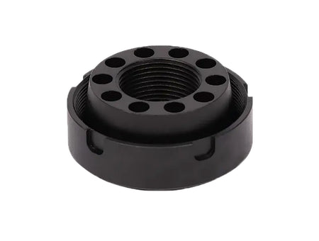 SilencerCo AC4744 Charlie Suppressor Direct Thread Mount 9/16"x24 Black