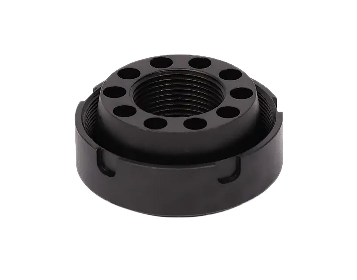 SilencerCo AC4745 Charlie Suppressor Direct Thread Mount M13x0.75 Black