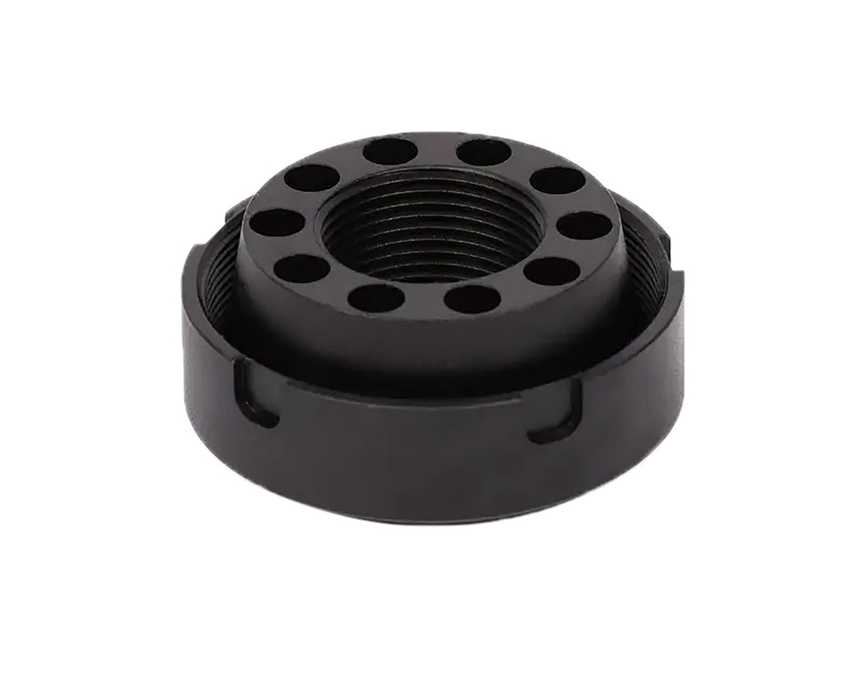 SilencerCo AC4745 Charlie Suppressor Direct Thread Mount M13x0.75 Black