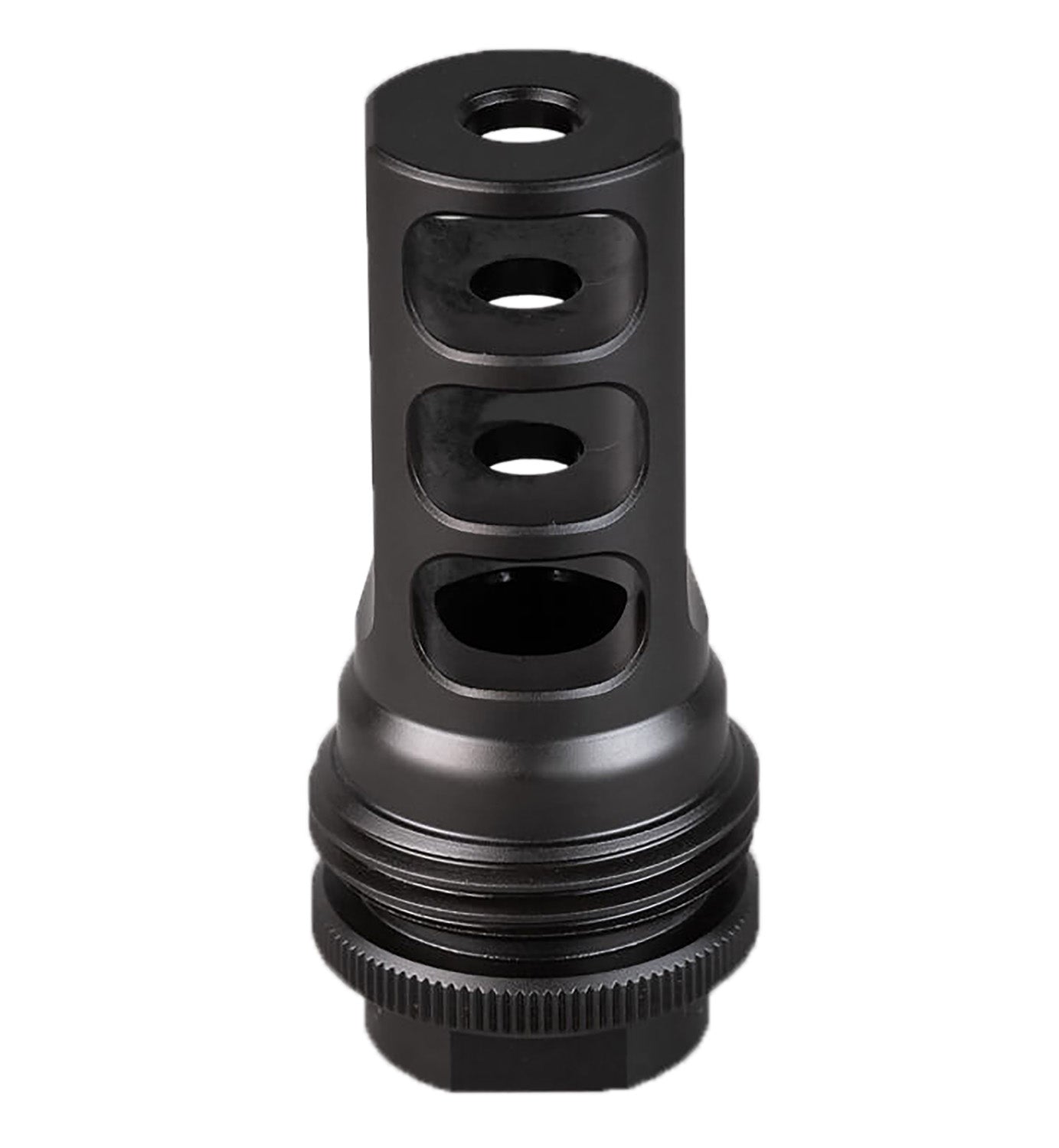 SilencerCo ASR Muzzle Brake AC1276 Black Nitride 9/16"x24 for 30 Caliber