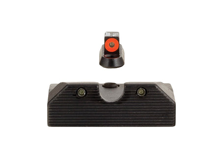 Trijicon HD XR Night Sight Set Orange Outline Front Green Rear Black Frame CZ P-10 – 601081
