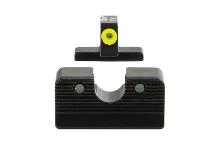 Trijicon HD XR Night Sight Set Yellow Outline Front Green Rear Black Frame FN 509 – 600999