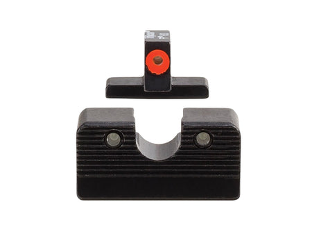Trijicon HD XR Night Sight Set Orange Outline Front Green Rear Black Frame FN 509 – 601000