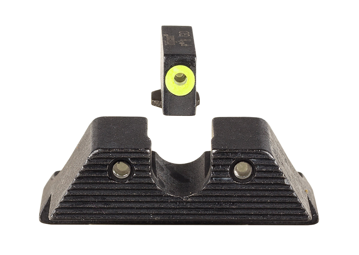 Trijicon HD XR Night Sight Set Yellow Outline Front Green Rear Glock 43/43X/48 Excl MOS – 600845