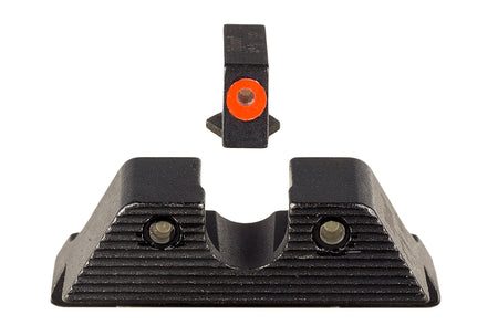 Trijicon HD XR Night Sight Set Orange Outline Front Green Rear Glock 43/43X/48 Excl MOS – 600846