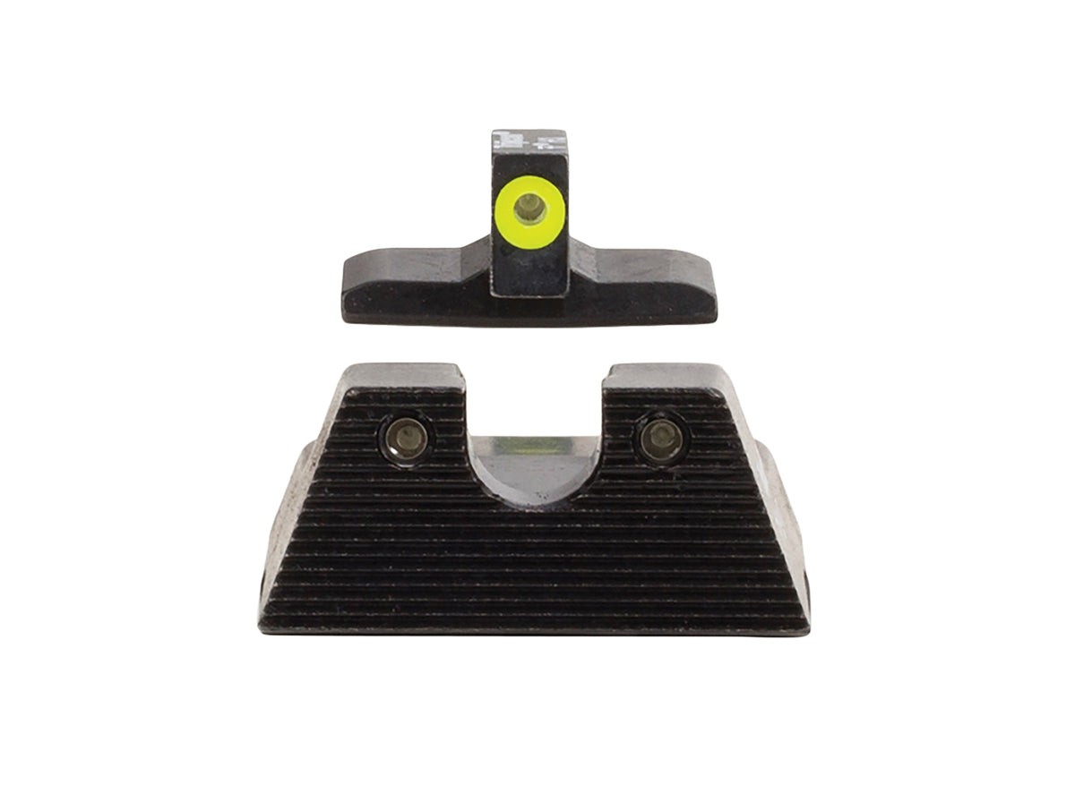 Trijicon HD XR Night Sight Set Yellow Outline Front Green Rear H&K VP9 P30 45C – 600895