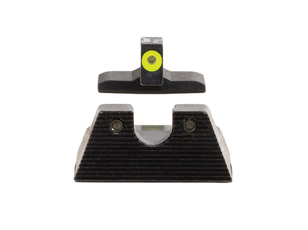 Trijicon HD XR Night Sight Set Yellow Outline Front Green Rear H&K VP9 P30 45C – 600895