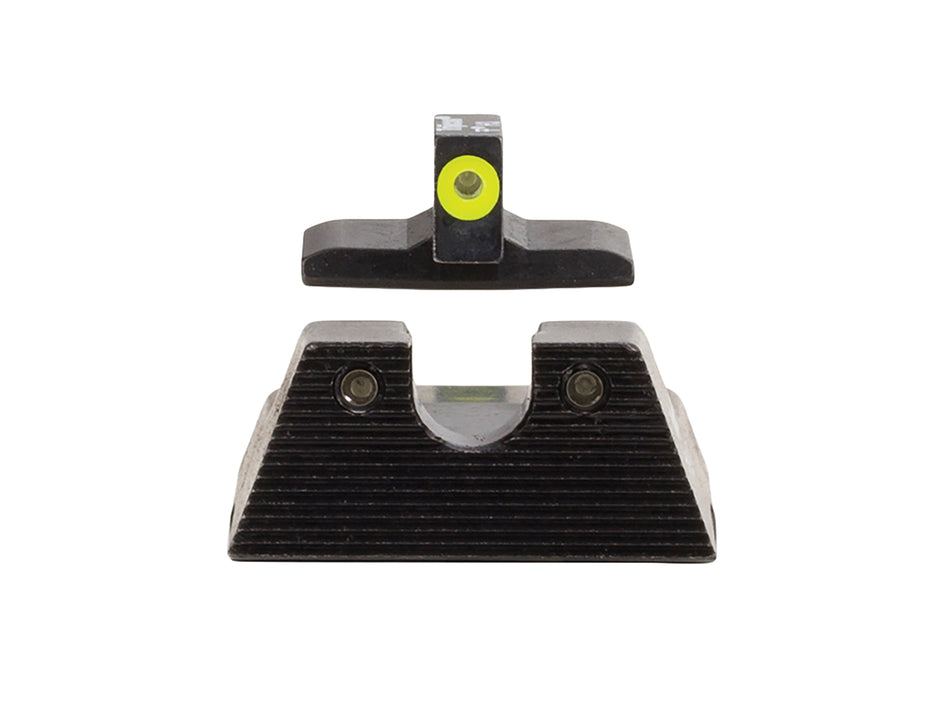 Trijicon HD XR Night Sight Set Yellow Outline Front Green Rear H&K VP9 P30 45C – 600895