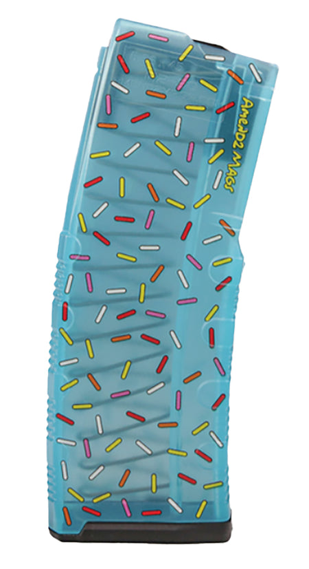Amend2 MOD-C Teal Sprinkles Donut 30rd 5.56 NATO AR-15 Magazine