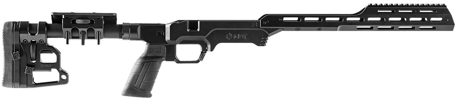 MDT Black LSS Gen3 Tactical Chassis for Remington 700 Short Action Rifle