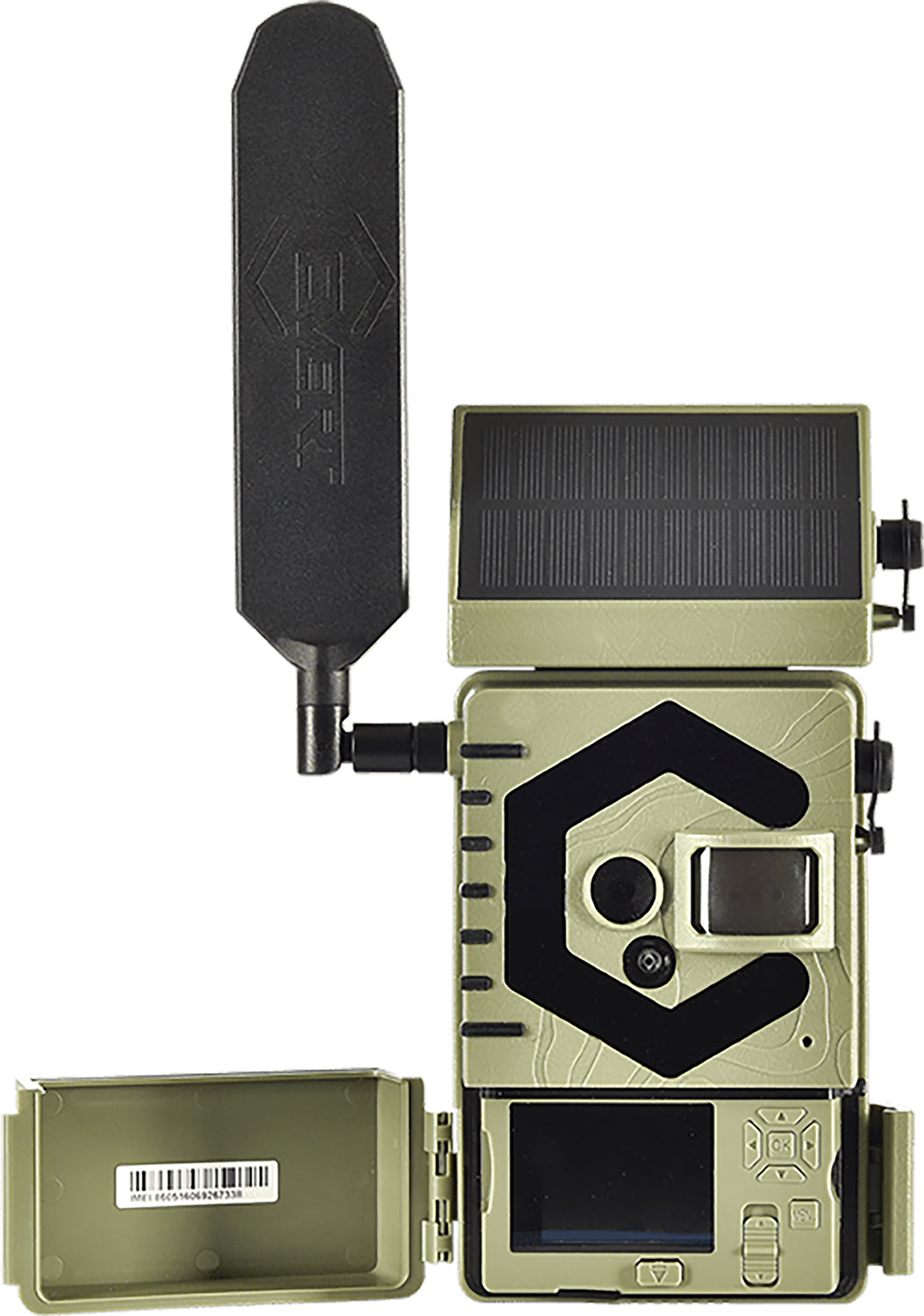Covert Interceptor Solar Wireless Trail Camera 2K Video Transmission Integrated Solar Panel