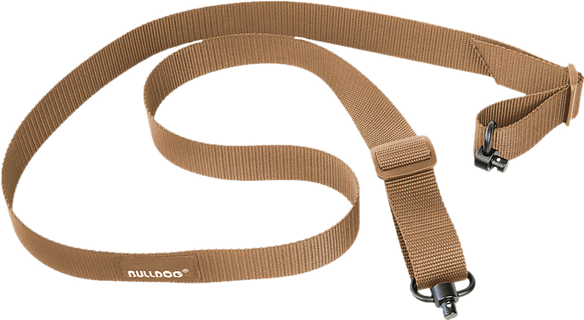 Bulldog BD833 Deluxe Rifle Sling Tan Two-Point Carry