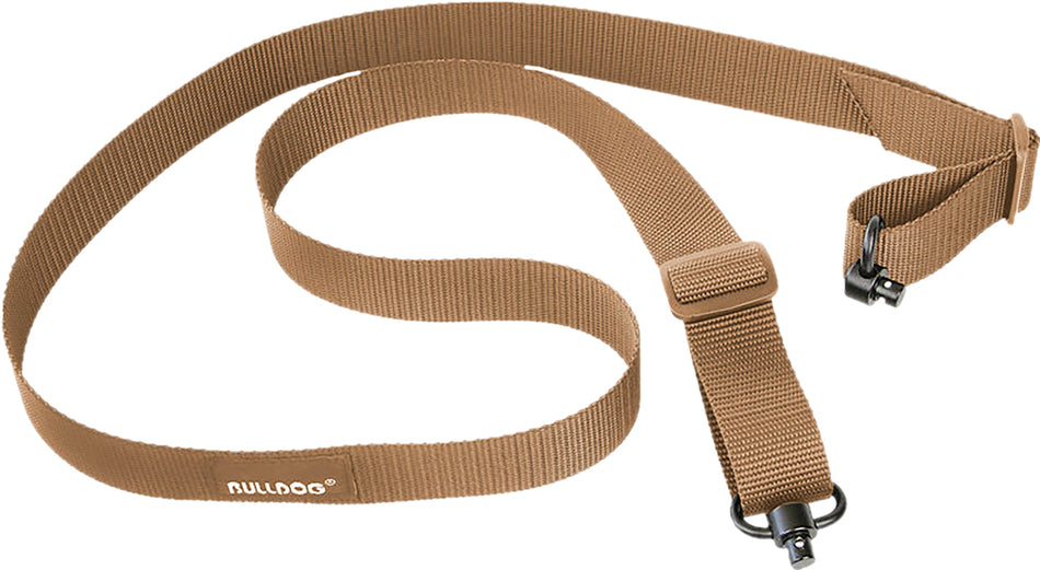 Bulldog BD833 Deluxe Rifle Sling Tan Two-Point Carry