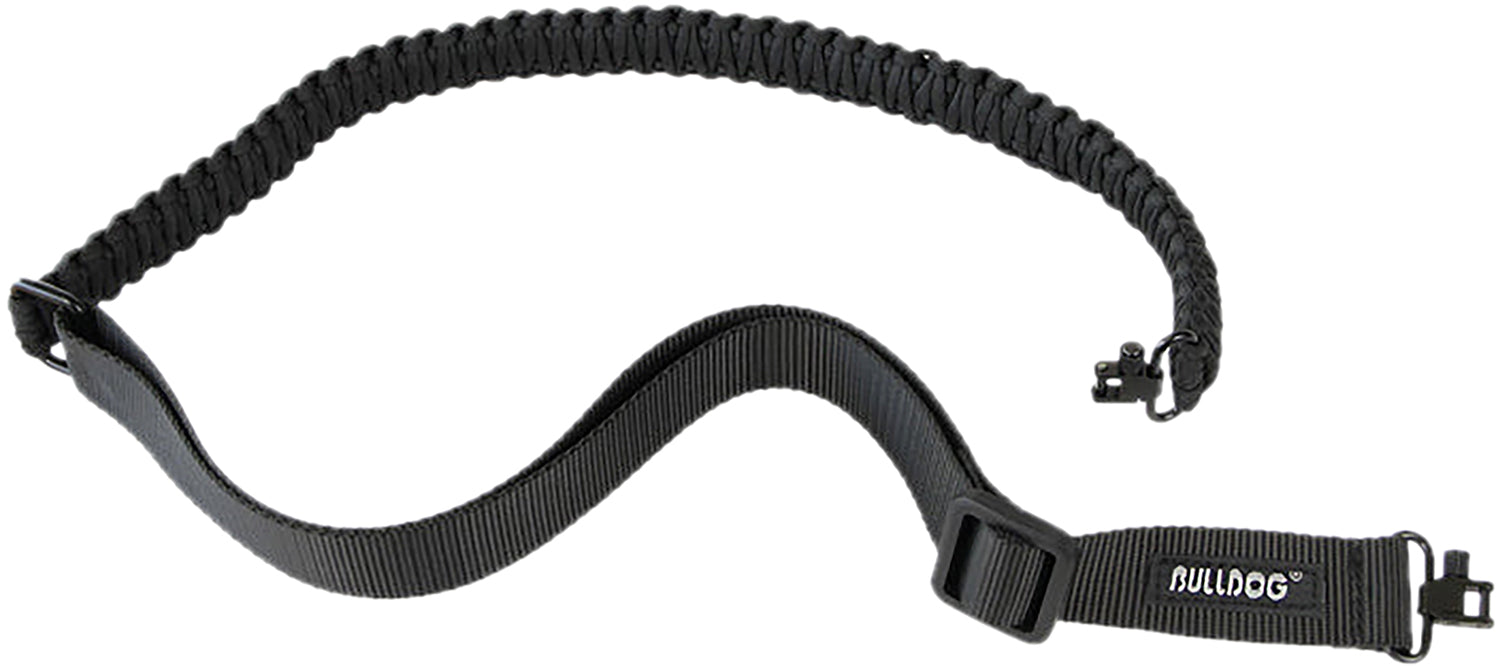 Bulldog BD835 Deluxe Rifle Sling Black Paracord Style